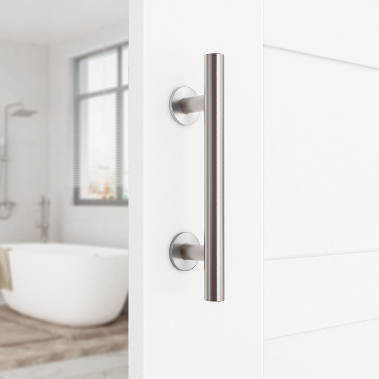 Winsoon 12" Stainless Steel Sliding Barn Door Handle Set