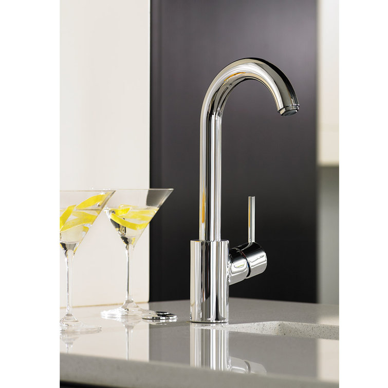 Modern Optik Chrome Pull-out Spray Bar Faucet with Brass Construction