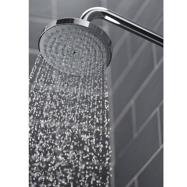 Chrome Adjustable Height Multi-Head Shower System