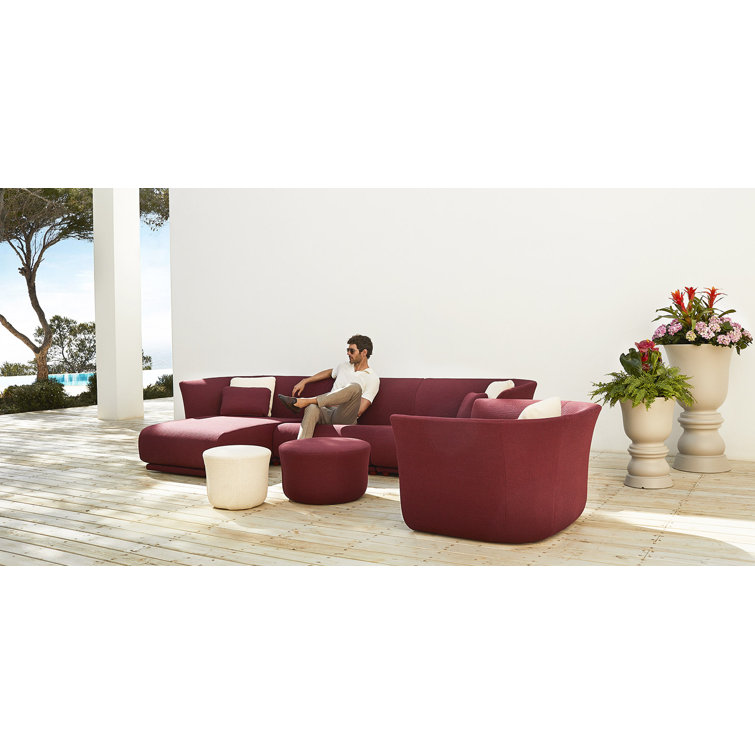 Marcel Wanders 25.75" Matte White Polyethylene Outdoor Planter