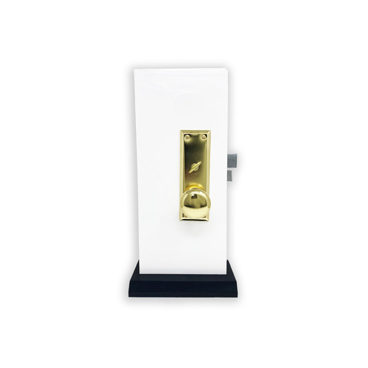 Brass Right-Handed Mortise Entry Door Knob Set