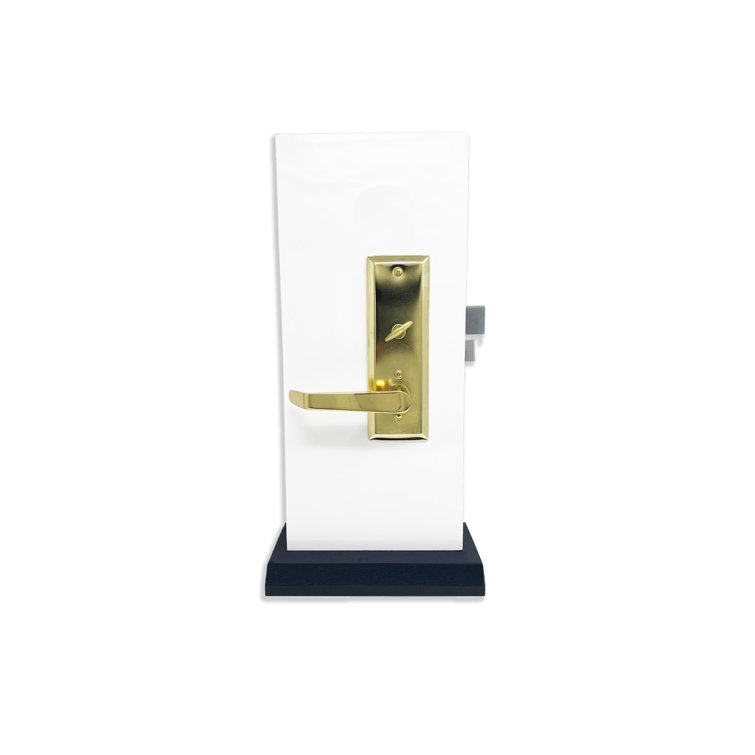 Brass Right-Handed Mortise Entry Door Knob Set