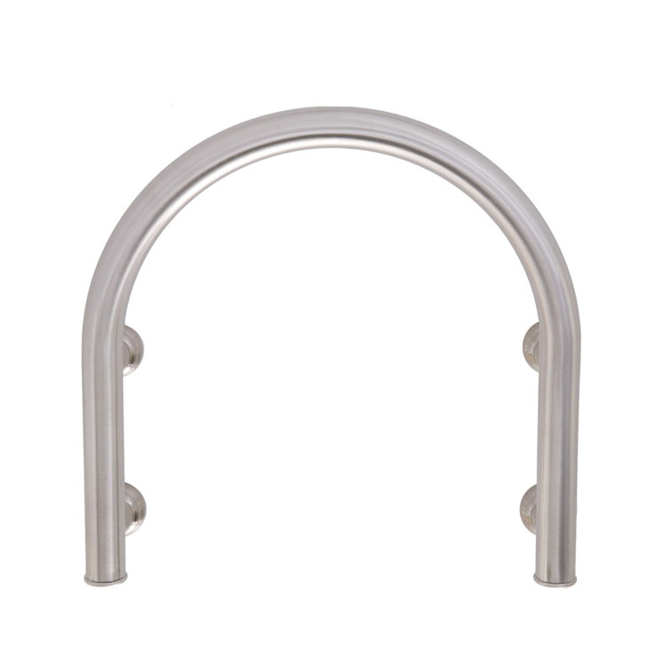12'' Brushed Nickel Stainless Steel U-Shaped Grab Bar