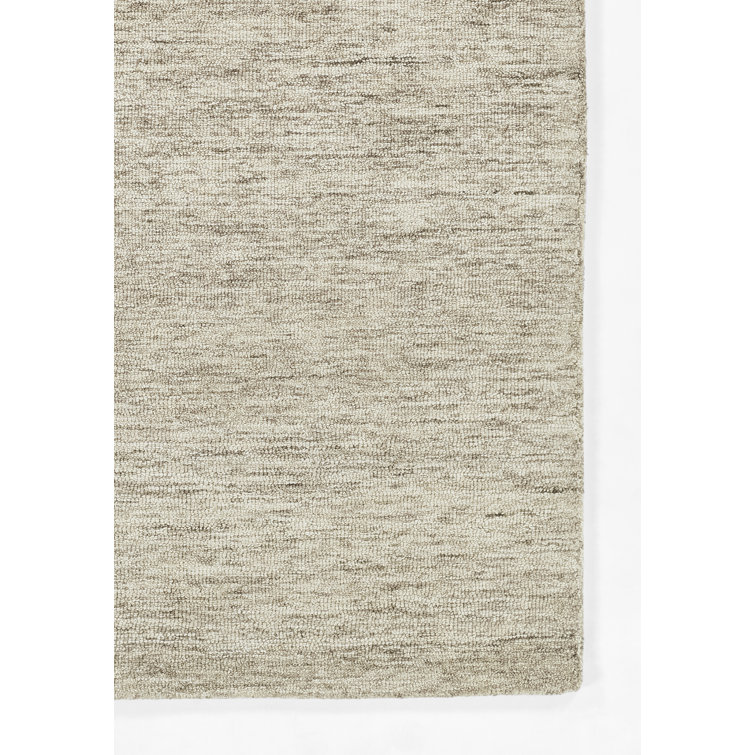 Natural Wool Hand-Tufted Runner Rug 2'3" x 8'