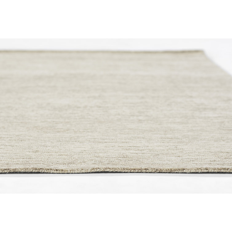 Natural Wool Hand-Tufted Runner Rug 2'3" x 8'