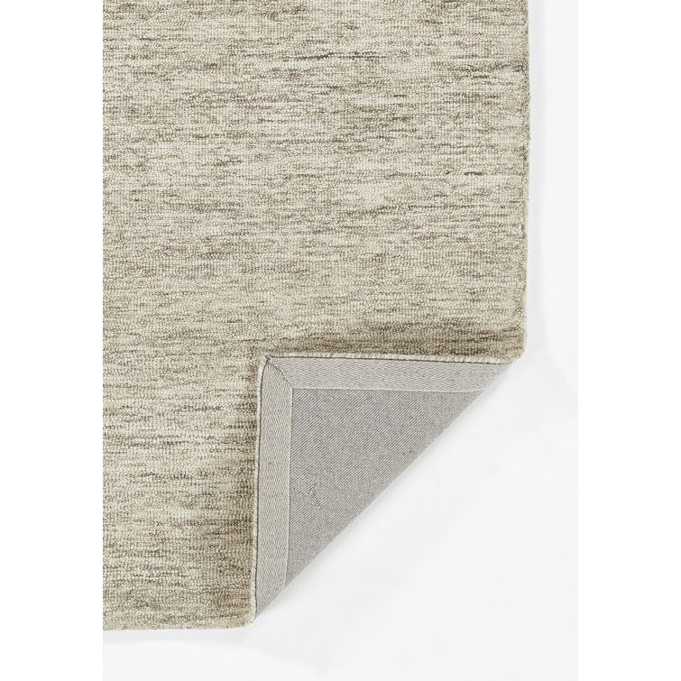Natural Wool Hand-Tufted Runner Rug 2'3" x 8'