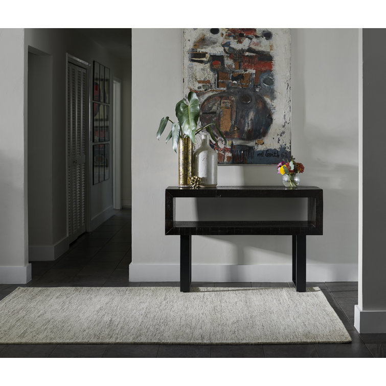 Natural Wool Hand-Tufted Runner Rug 2'3" x 8'