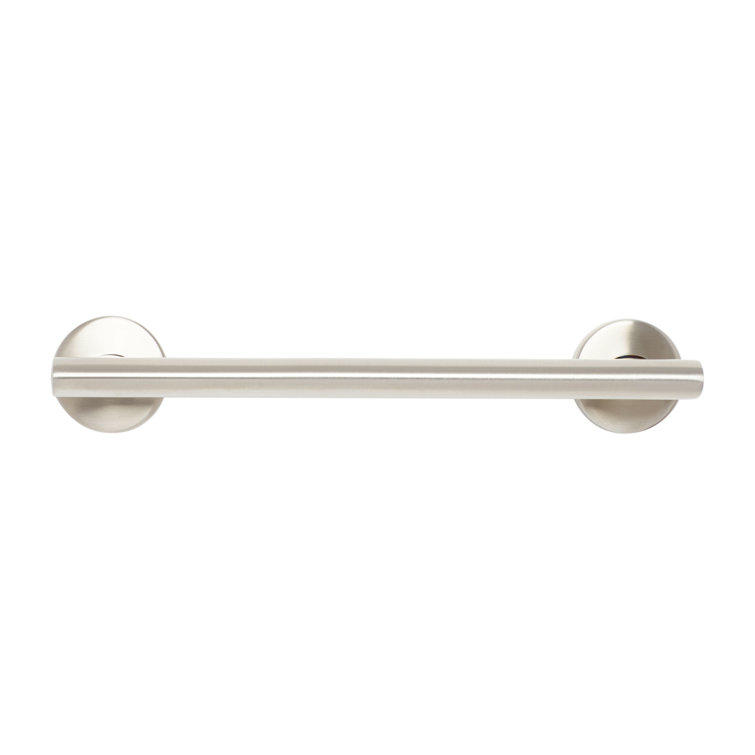 12" Satin Stainless Steel Wall Mounted Bathroom Grab Bar