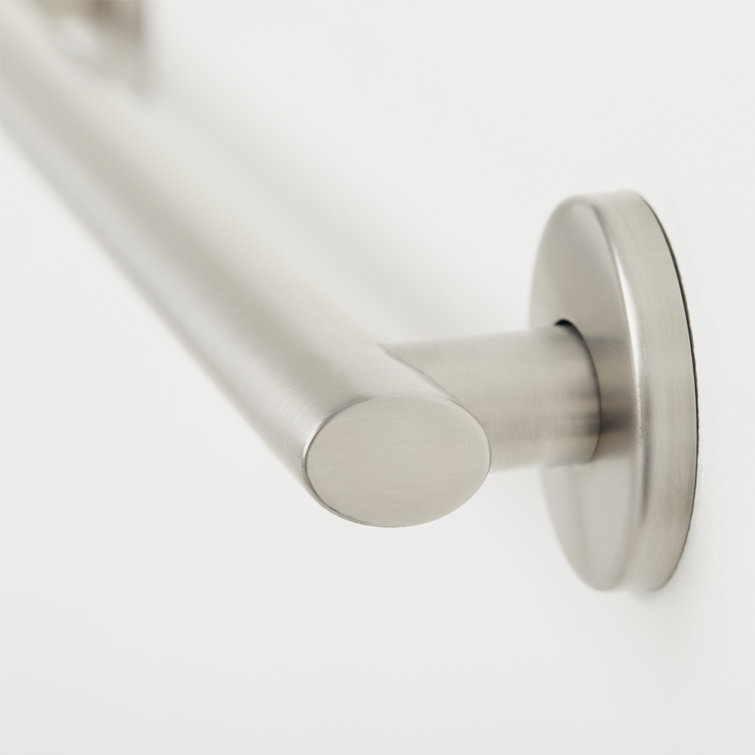12" Satin Stainless Steel Wall Mounted Bathroom Grab Bar
