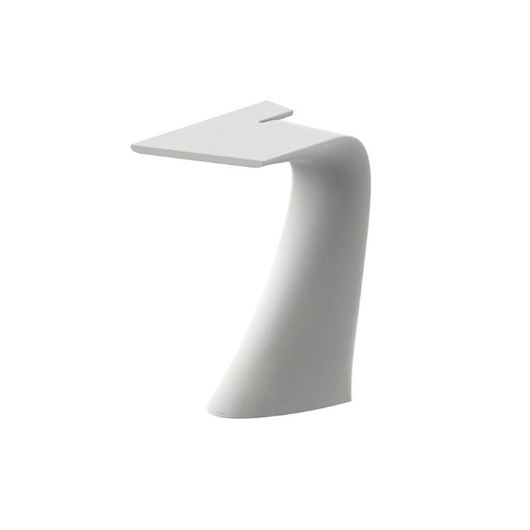 A-cero Wave White Matte Polyethylene Bar Table