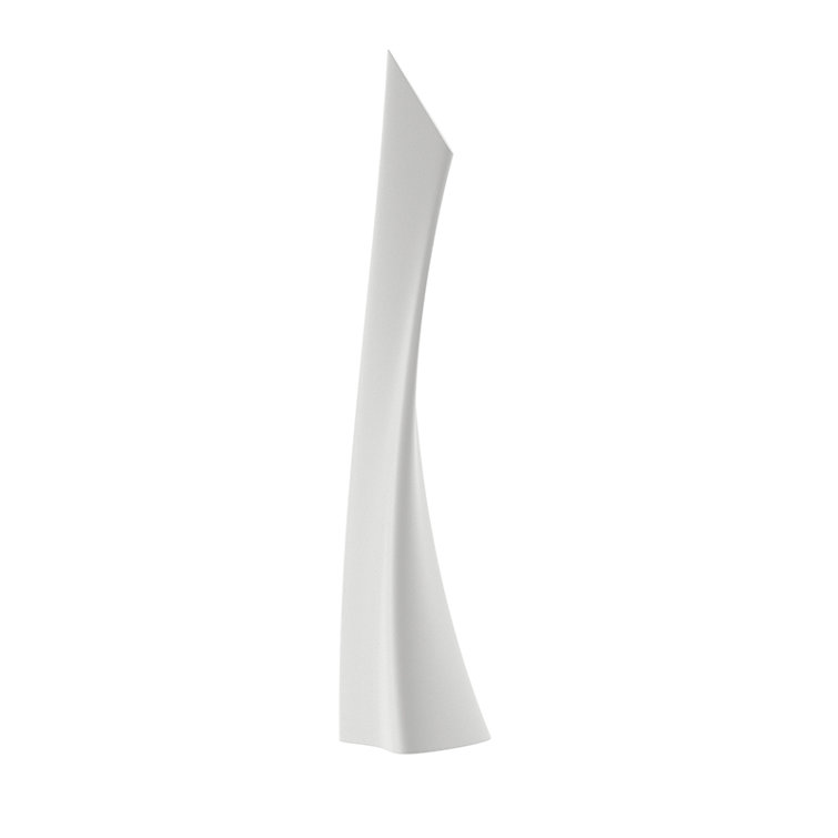 Ice Blue Cordless Polyethylene Outdoor LED Floor Lamp