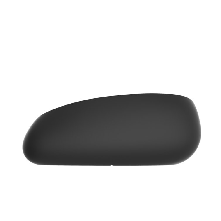 Zen Harmony Black Polyethylene 3-Seater Indoor/Outdoor Sofa