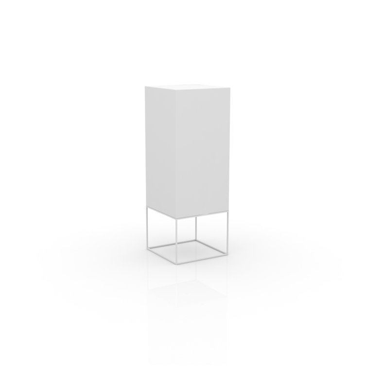 Vela 43.25'' White LED Outdoor Floor Lamp