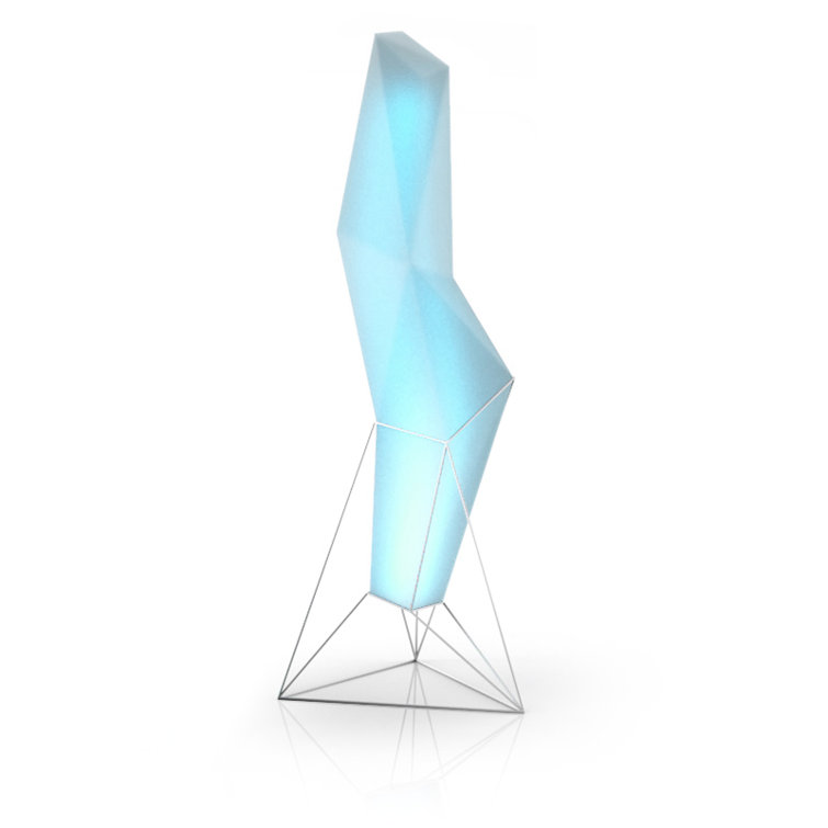 Faz 86.5'' Integrated LED Bright White Outdoor Floor Lamp