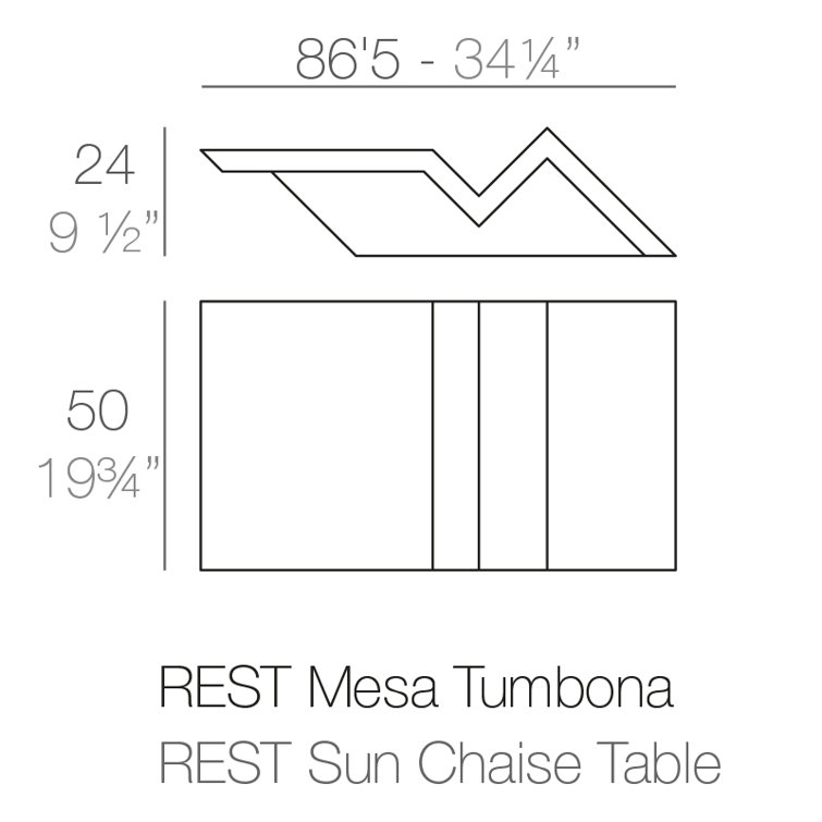 Bronze Rest Sun Polyethylene Indoor/Outdoor Coffee Table