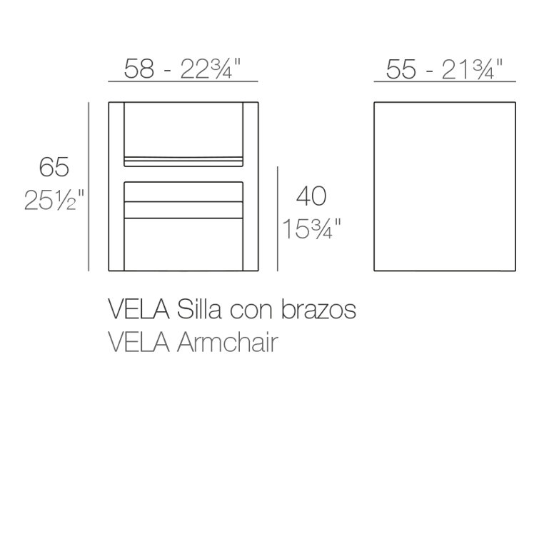 Vela 25.5'' High Black Resin Dining Chair with Cushions