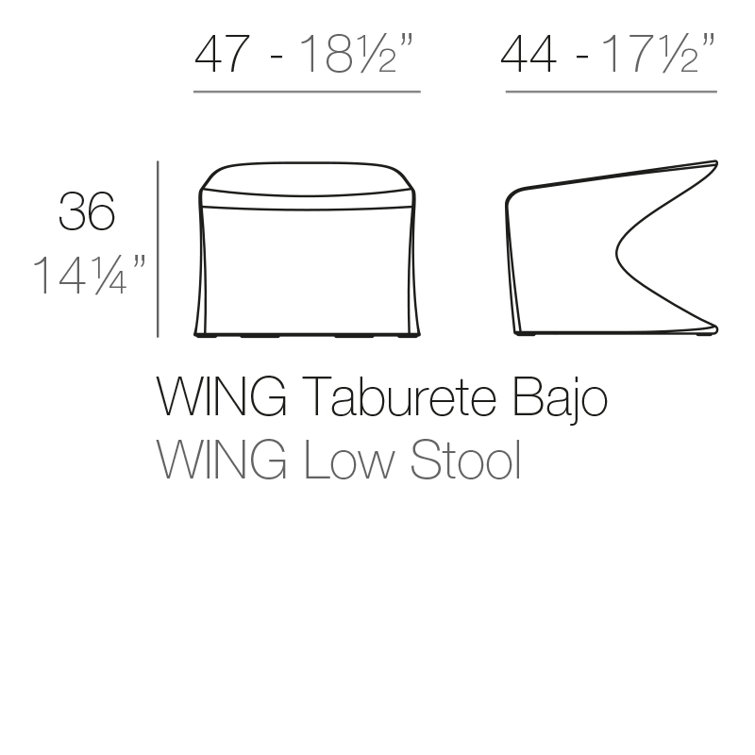 Taupe Plastic Modern Outdoor Decorative Stool