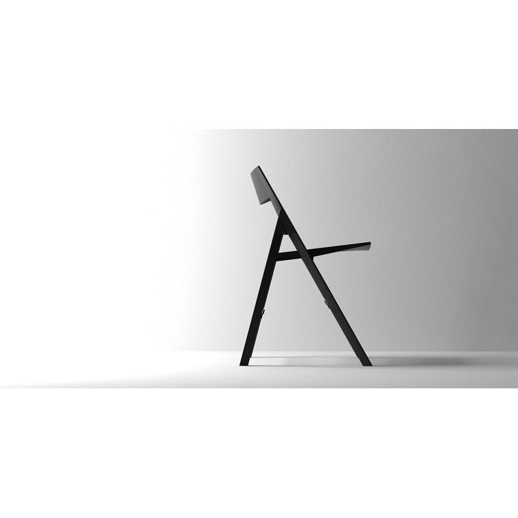 Ramon Esteve Matte Black Quartz Modern Folding Chair Set