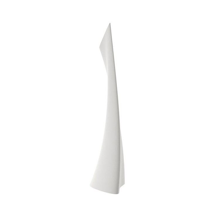 Ice Blue Cordless Polyethylene Outdoor LED Floor Lamp