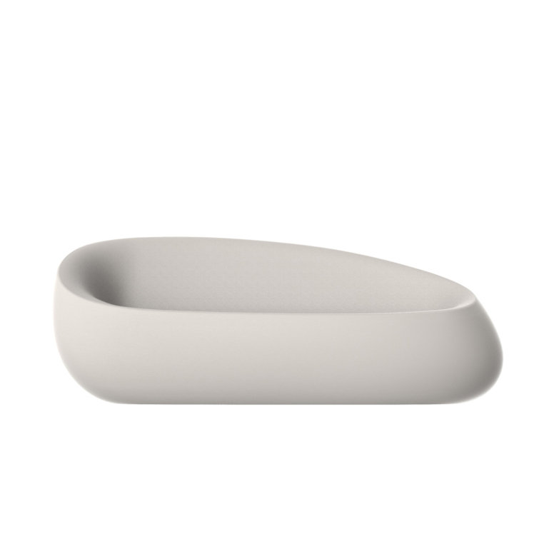 Ice White Plastic Outdoor Patio Sofa