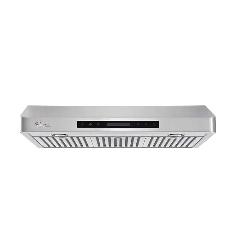 36-Inch Stainless Steel Under Cabinet Range Hood with LED Lights