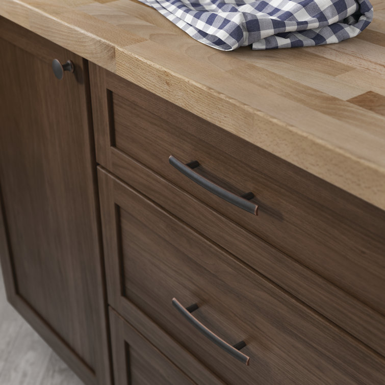 Bronze and Copper 3 3/4" Arch Cabinet Pull