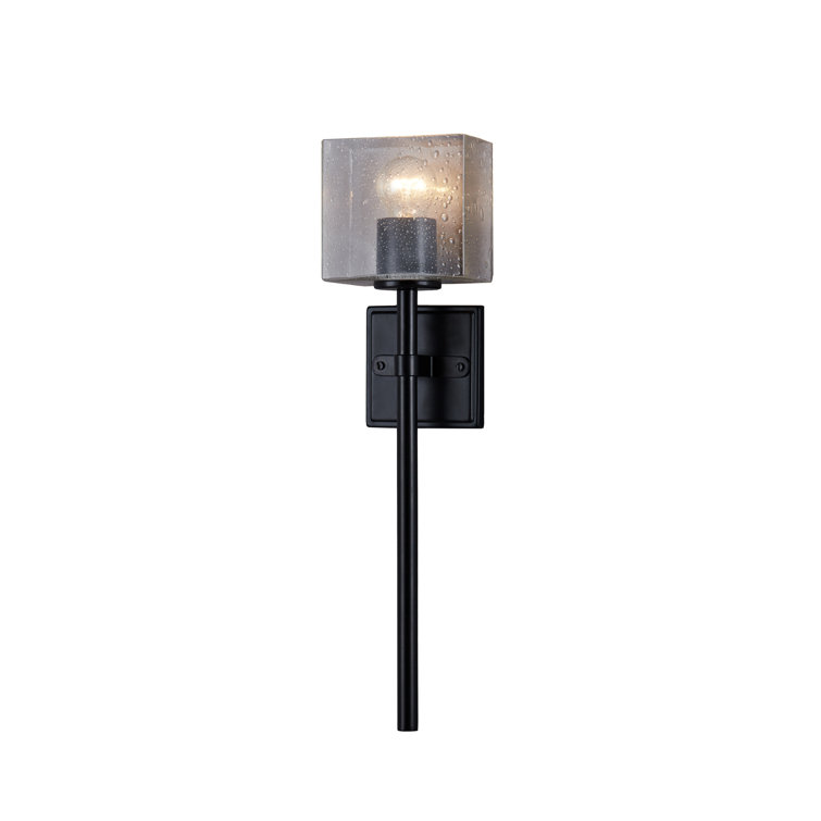 Matte Black Dimmable Energy Star Wall Sconce