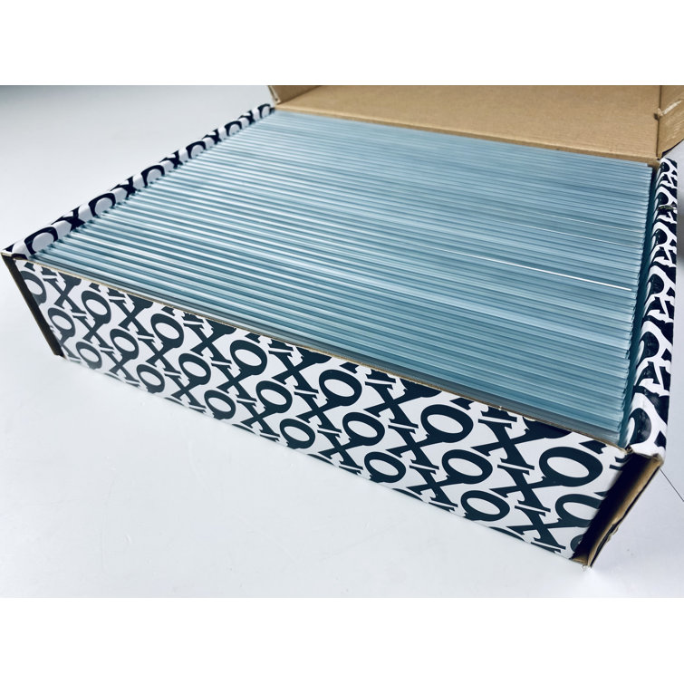 Metro Mint Blue 3x12 Glossy Glass Peel and Stick Tile