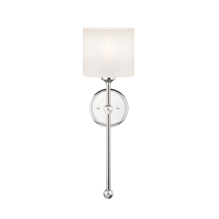 Sequoia 22" Polished Chrome Dimmable Wall Sconce