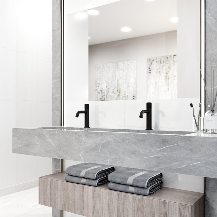 Apollo 7.5'' High-Arc Matte Black Nickel Bathroom Faucet