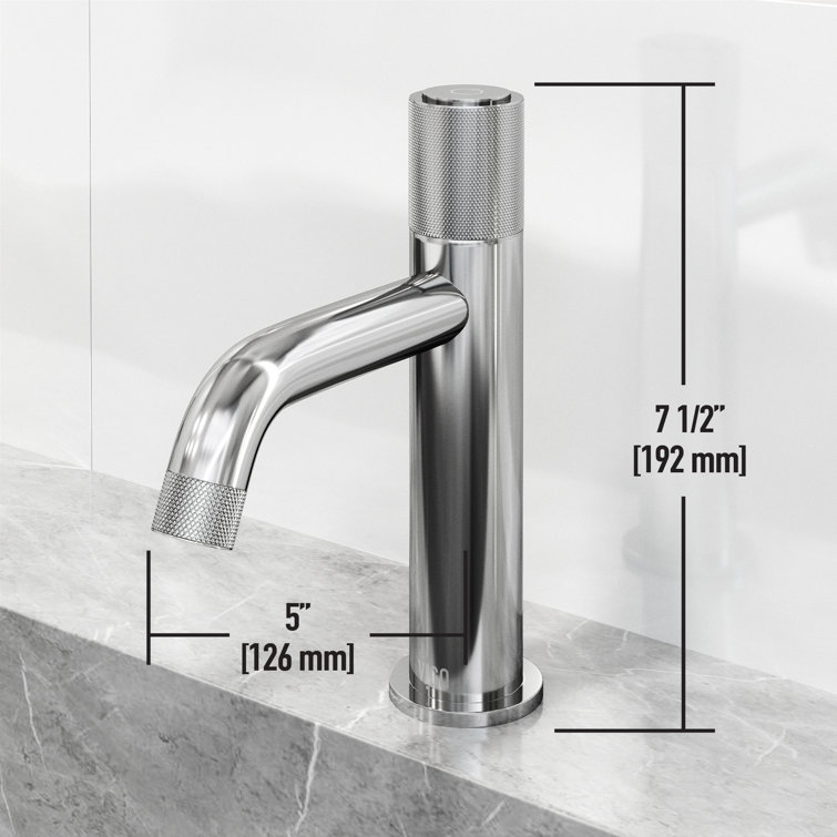 Apollo High-Arc Single-Handle Bathroom Faucet in Premium Chrome