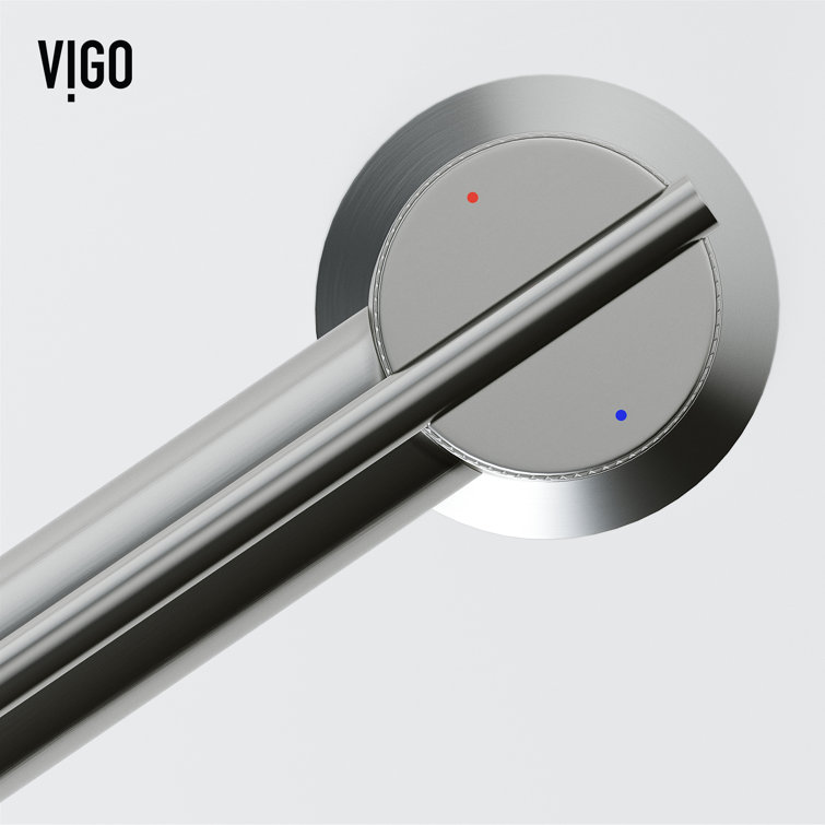 VIGO Sterling 7" High Chrome Single-Handle Bathroom Faucet