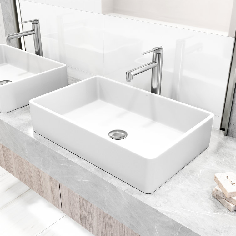 Sterling Chrome Single-Handle Bathroom Vessel Sink Faucet