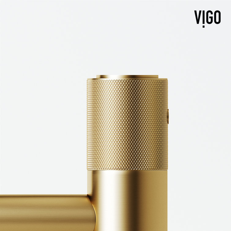 Apollo Matte Brushed Gold 7.5" Single-Handle Bathroom Faucet