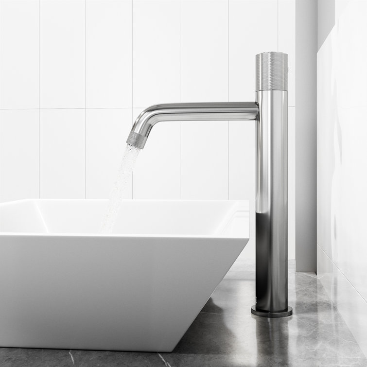 Apollo Chrome Single Handle Vessel Bathroom Faucet