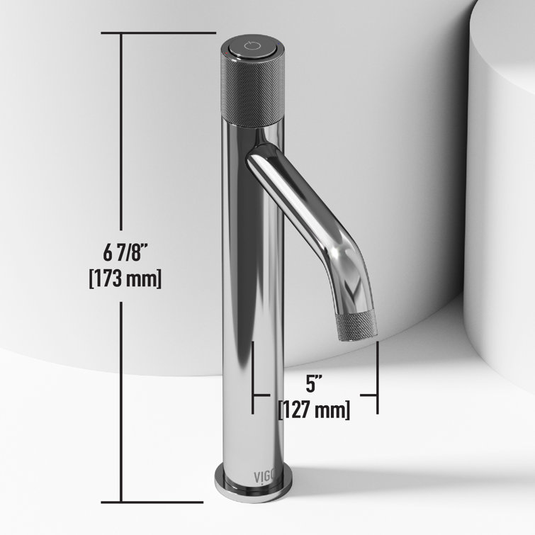 Apollo Chrome Single Handle Vessel Bathroom Faucet