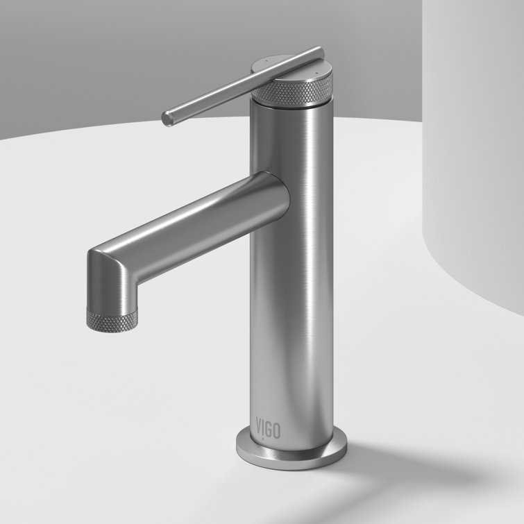 Sterling Brushed Nickel Single Handle Bathroom Faucet