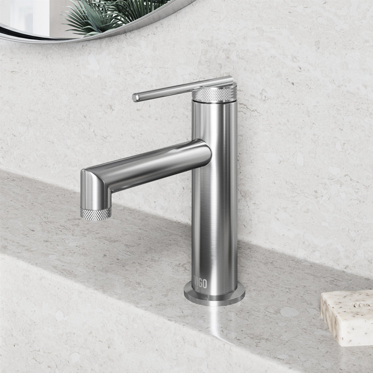 Sterling Brushed Nickel Single Handle Bathroom Faucet