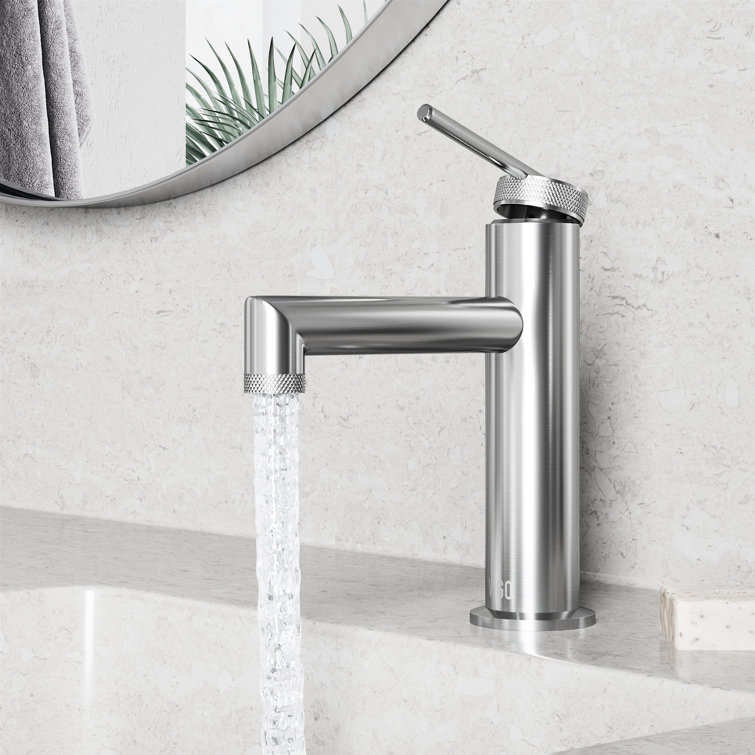 Sterling Brushed Nickel Single Handle Bathroom Faucet
