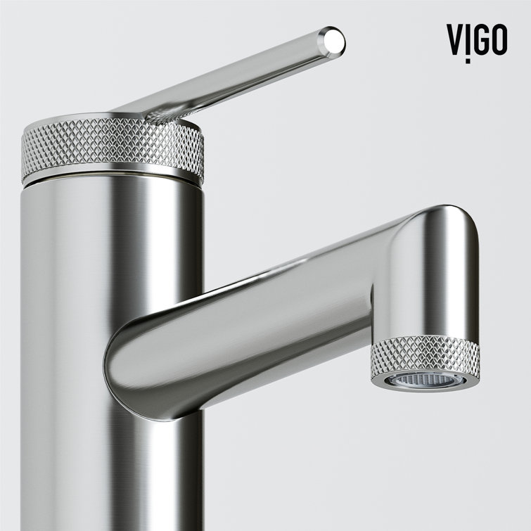 Sterling Brushed Nickel Single Handle Bathroom Faucet
