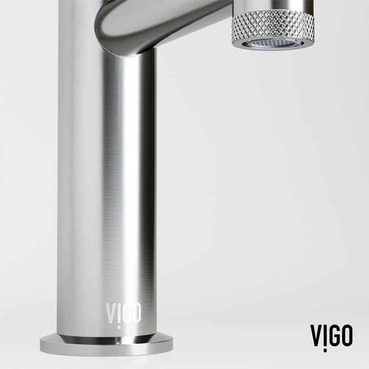 Sterling Brushed Nickel Single Handle Bathroom Faucet