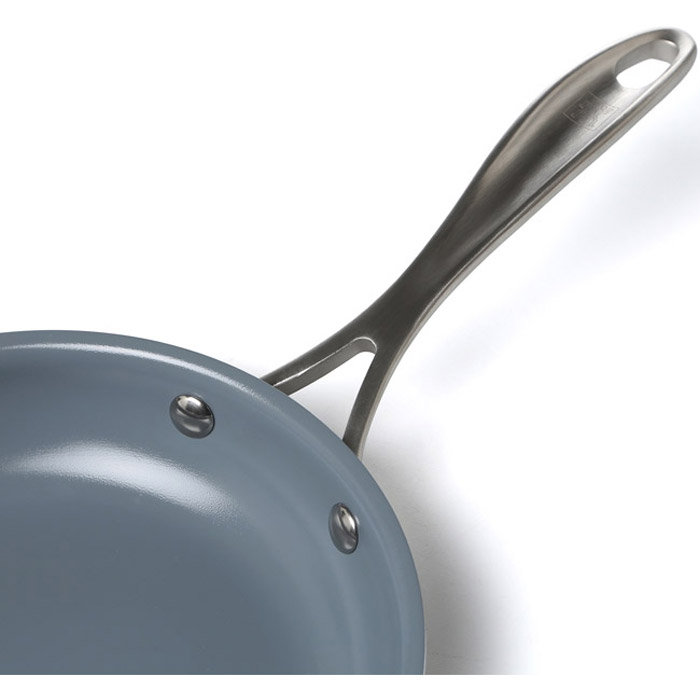 10" Stainless Steel Ceramic Nonstick Fry Pan
