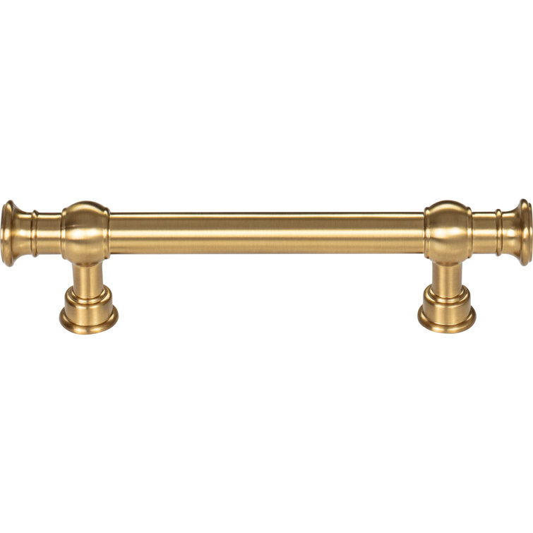 Honey Bronze Traditional Bar Pull with Mounting Hardware