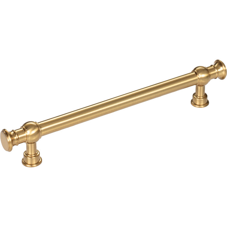 Honey Bronze Traditional Bar Pull with Mounting Hardware