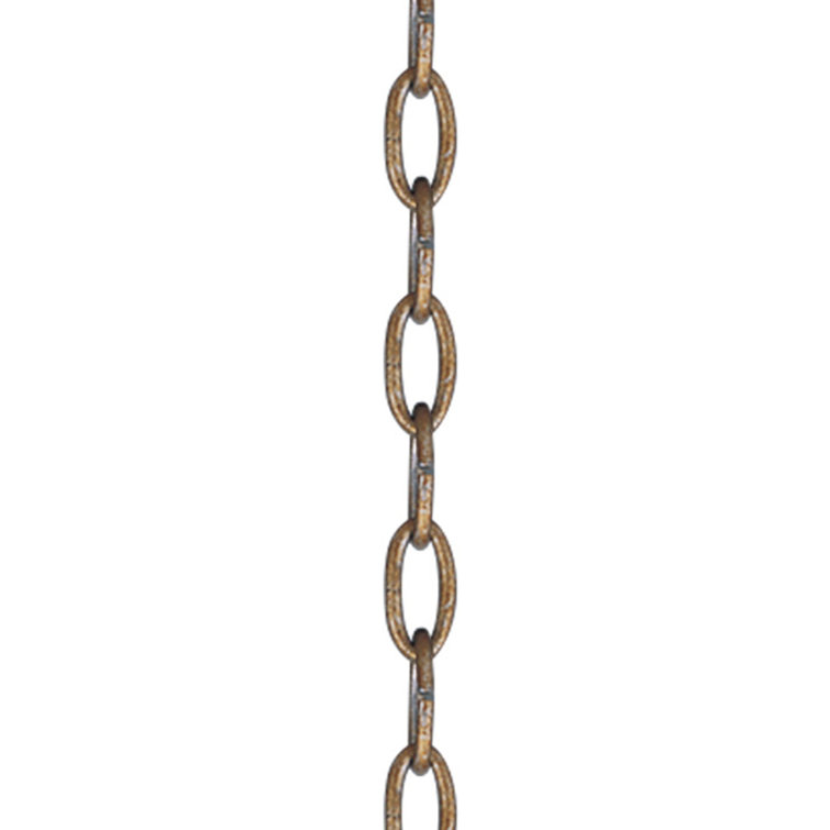 Antique Gold Leaf Heavy Duty Decorative Metal Chain