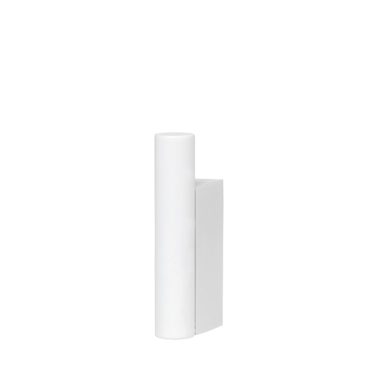 White Titanium-Coated Steel Wall Mounted Hook