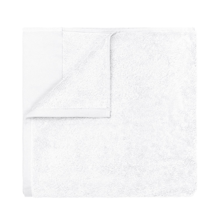 Luxurious White Organic Cotton Terry Bath Towel