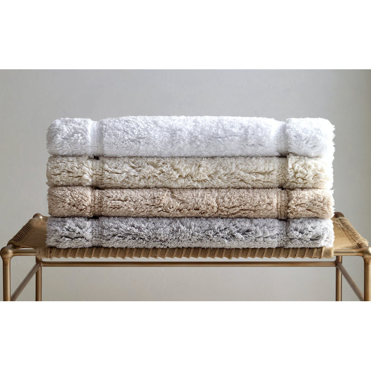 Sterling Gray Large Cotton Bath Rug