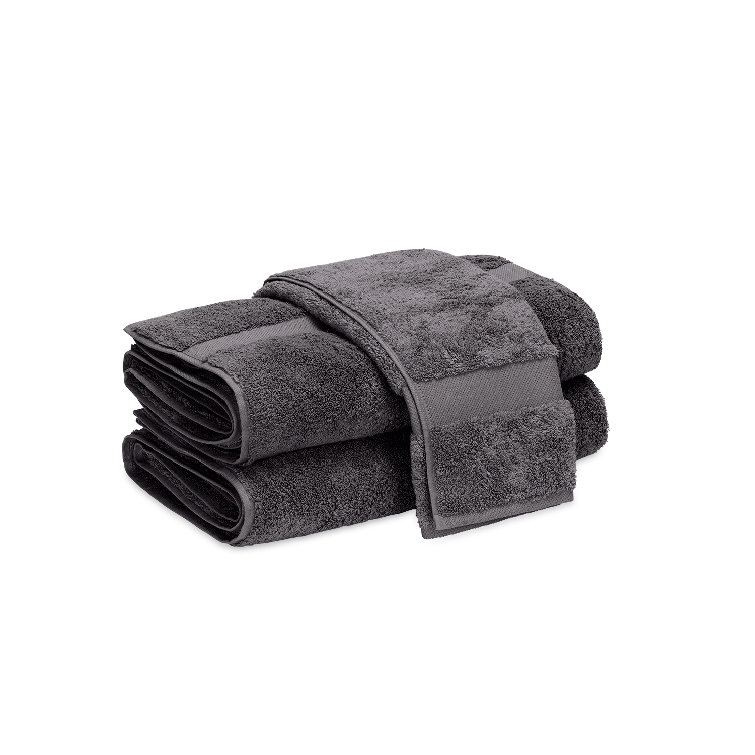 Charcoal Pima Cotton Plush Bath Towel Set