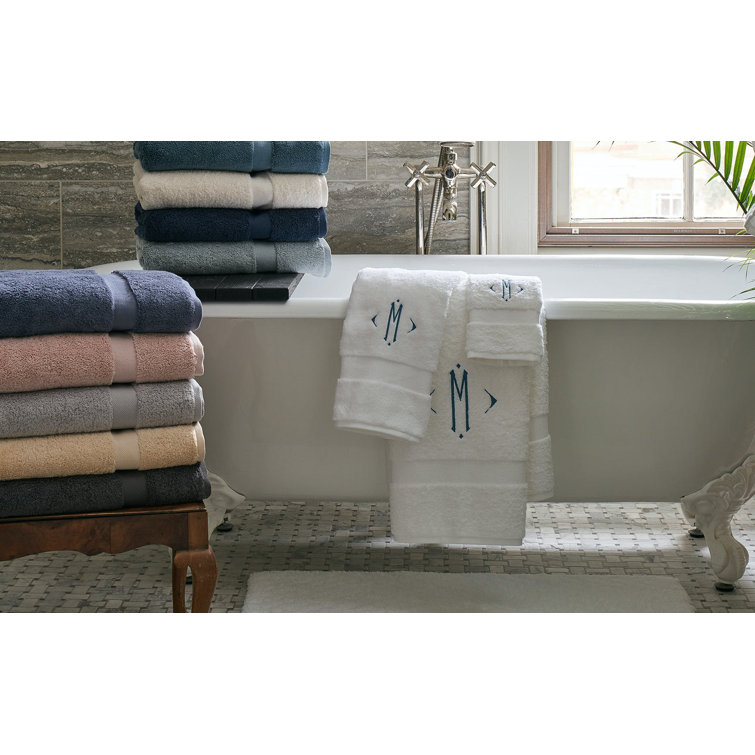 Aegean Pima Cotton Minimalist Bath Towel Set